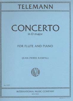 Concerto D major : for flute and