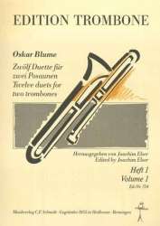 12 Duette Band 1 (Nr.1-6) - Oskar Blume
