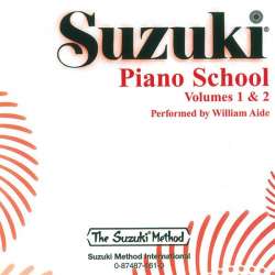 Suzuki Piano School vols.1+2 : CD - Shinichi Suzuki