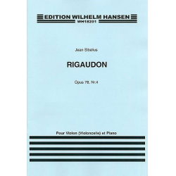 Rigaudon op.78,4 : für Violine - Jean Sibelius