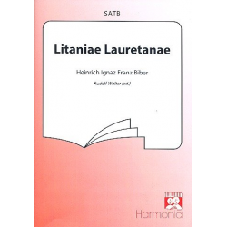 Litaniae lauretanae : für Soli, - Heinrich Ignaz Franz von Biber