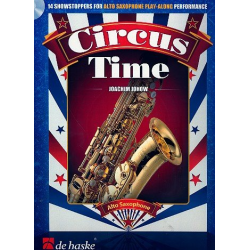 Circus Time (+CD) : for alto saxophone - Joachim Johow