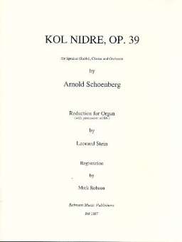 Kol Nidre op.39 : for speaker, chorus