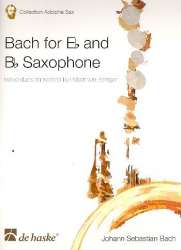 Bach for Eb and Bb Saxophone  (12 Duette) - Johann Sebastian Bach / Arr. Robert van Beringen