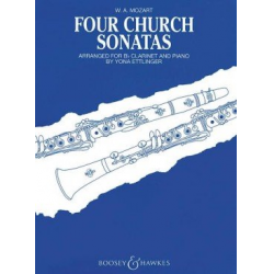 Vier Kirchensonaten (Four Church Sonatas) - Wolfgang Amadeus Mozart / Arr. Yona Ettlinger