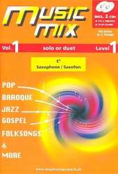 Music Mix vol.1 (+2 CD's) für Altsaxophon