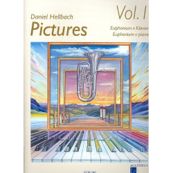 Pictures 1 (mit CD) (Euphonium & Klavier) - Daniel Hellbach