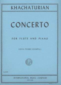 Concerto : for flute and piano