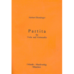 Partita : für Viola und Violoncello - Herbert Blendinger