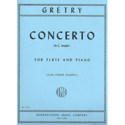 Concerto C major : for flute and piano - Andre Ernest Modest Gretry