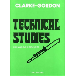 Technische Studien für Basschlüssel - Instrumente (Technical Studies for Bass Clef Instruments) - Herbert L. Clarke / Arr. William B. Knevitt