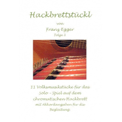 Hackbrettstückl Band 3 für chromatisches Hackbrett - Franz Egger