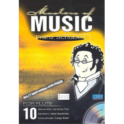 Masters of Music (+CD) : 10 berühmte - Franz Schubert