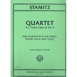 Quartet in Eb Major Op.8 No.4 : - Carl Stamitz