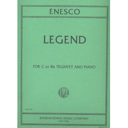 Legend : for trumpet and piano - George Enescu