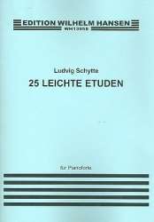 25 leichte Etüden op.160 : für Klavier - Ludvig Theodor Schytte
