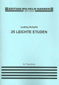 25 leichte Etüden op.160 : für Klavier