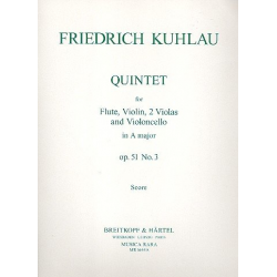 Quintett A-Dur op.51,3 : für - Friedrich Daniel Rudolph Kuhlau