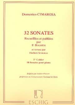 32 sonates vol.1 (nos.1-10) :