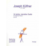 24 leichte instruktive Duette Opus 200 - Joseph Küffner