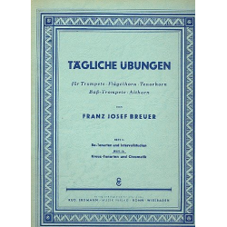 Tägliche Übungen für Trompete Band 2 : - Franz Josef Breuer