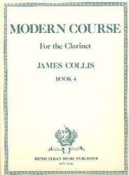 Modern Course vol.4 : for clarinet - James Collis