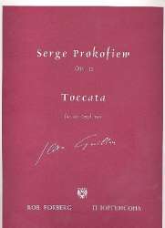 Toccata op.11 für Klavier : - Sergei Prokofieff