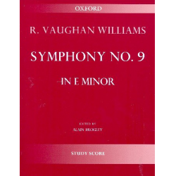 Symphony in e Minor no.9 : - Ralph Vaughan Williams