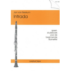 Intrada - Speel-studieboek voor de beginnende klarinettist - Jan van Beekum