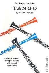 Tango for 4 clarinets (optional bass clarinet) - Colin Cowles