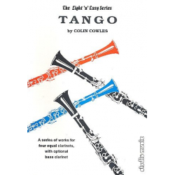 Tango for 4 clarinets (optional bass clarinet) - Colin Cowles