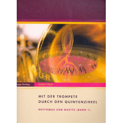 Mit der Trompete durch den Quintenzirkel - Rhythmus und Duette Bd. 1 - Horst Rapp