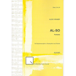 Al-So : für 2 Saxophone (SA) und Klavier - Alois Wimmer