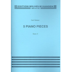 5 Klavierstücke op.3 - Carl Nielsen