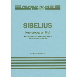 Humoresques nos.3-6 op.89,1-4 : - Jean Sibelius