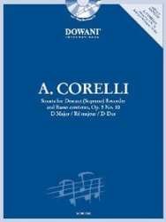 Sonate D-Dur op.5,10 (+CD) : - Arcangelo Corelli