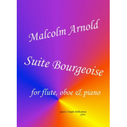 Suite Bourgeoise for flute, oboe and piano parts - Malcolm Arnold