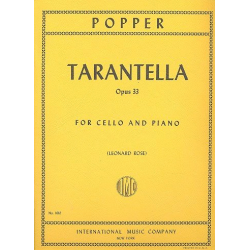 Tarantella op.33 : for - David Popper