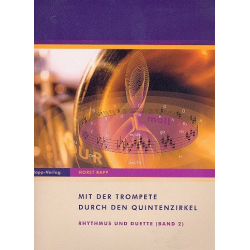 Mit der Trompete durch den Quintenzirkel - Rhythmus und Duette Bd. 2 - Horst Rapp