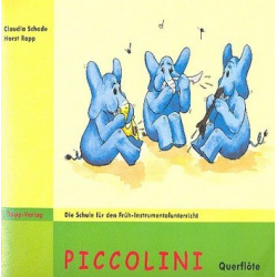 Piccolini Band 1 für Querflöte - Claudia Schade