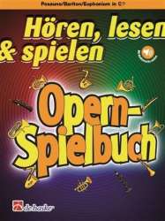 Hören, Lesen & Spielen - Opern - Spielbuch - Posaune / Bariton / Euphonium BC - Markus Schenk
