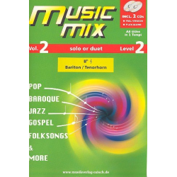 Music Mix Vol.2 (+2 CD's) - Diverse / Arr. Rainer Raisch