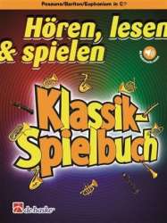 Hören, Lesen & Spielen - Klassik - Spielbuch - Posaune / Bariton / Euphonium BC - Markus Schenk