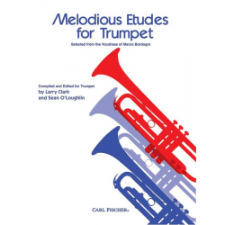 Melodious Etudes for Trumpet - Marco Bordogni / Arr. Larry Clark