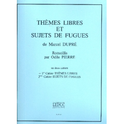 Themes libres Vol. 1 - Marcel Dupré