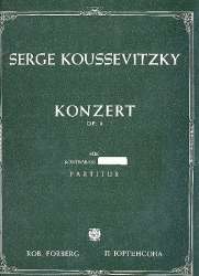 Konzert fis-Moll op.3 (Studienpartitur) - Serge Koussevitzky