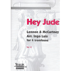 Hey Jude für 4 Posaunen - Paul McCartney John Lennon & / Arr. Ingo Luis