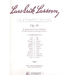 Concertino op.45,4 for bassoon and piano - Lars Erik Larsson