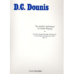 Artist's Technique of Violinplaying - Demetrius Constantine Dounis
