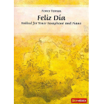 Feliz día -  for tenor saxophone and piano - Ferrer Ferran